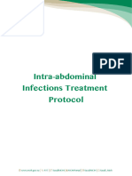 Internal Abdominal Infection Treatment Protocol
