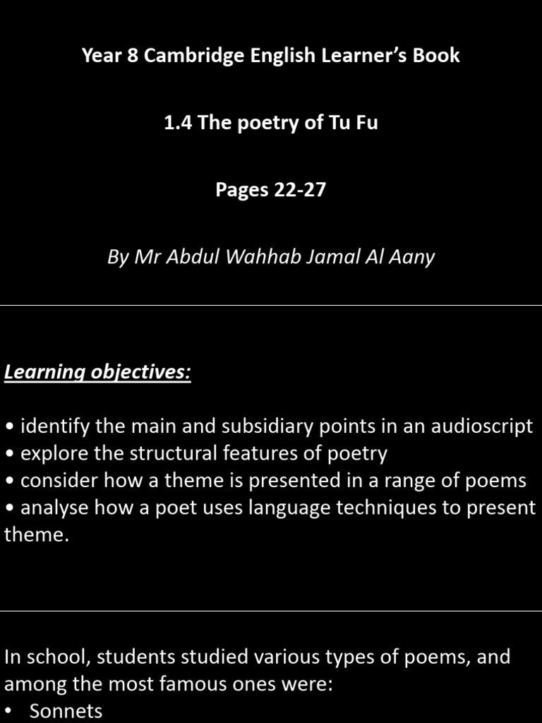 Analyzing Tu Fu's Poems on Loneliness | PDF | Loneliness | Poetry