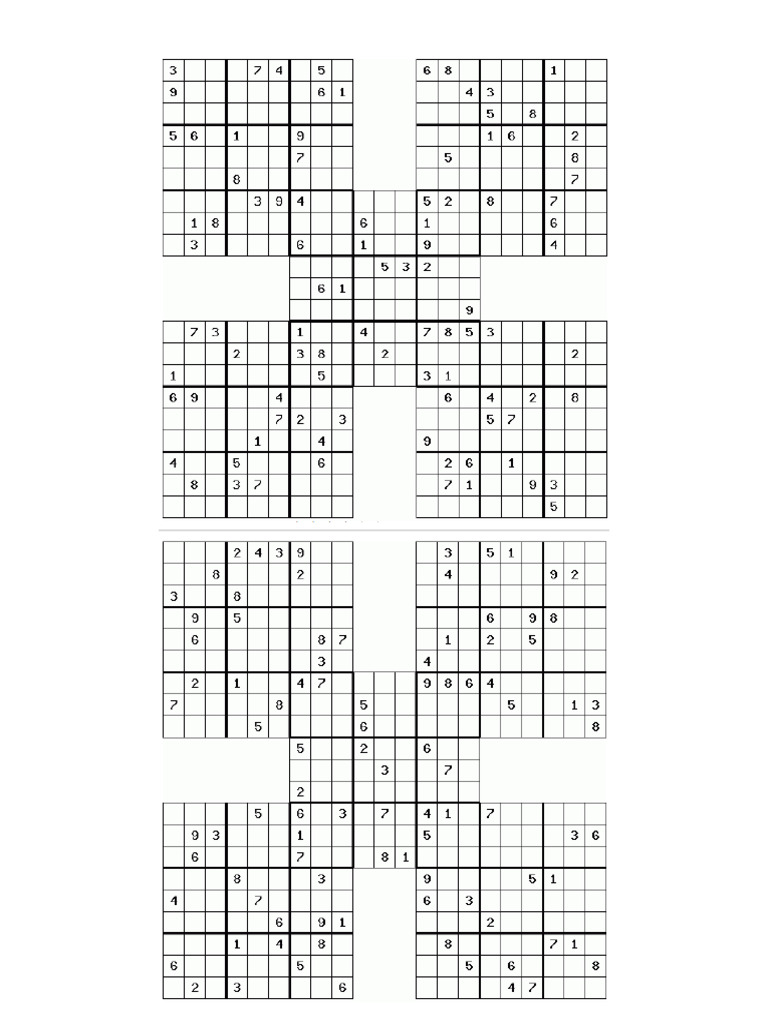 Sudoku 1 Pdf