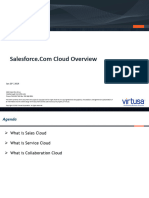 3. Salesforce.Com Cloud Overview