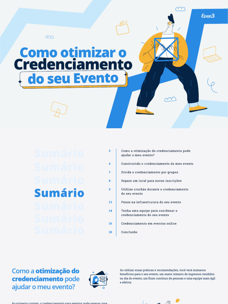 Otimize o Credenciamento do Seu Evento | PDF | Código QR | Informação
