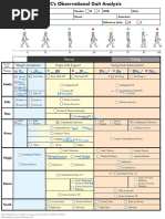 Observational Gait Analysis Checklist | PDF | Anatomical Terms Of ...