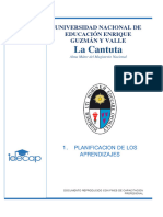 MODULO 1- Planificacion de Los Aprendizajes