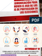 Utilizamos Los Medios de Comunicación para Promover El Uso de Protección Durante Las Elecciones