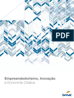 Empreendedorismo, Inovação e Economia Criativa.