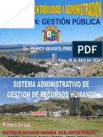 Sistema Administrativo de Gestion de Recursos Hu,Manos - Primera Unidad Unidad - Gestion Publica 2024