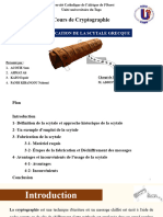 Fabrication de La Scytale Grecque Groupe 11