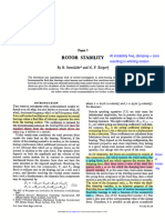 1967 Sternlicht Rotor Stability