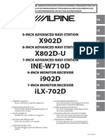 X902D X802D-U INE-W710D I902d iLX-702D: 9-Inch Advanced Navi Station