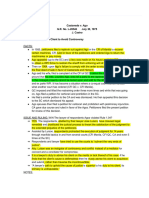 Castaneda V Ago - Digest - PDF - Lawsuit - Complaint