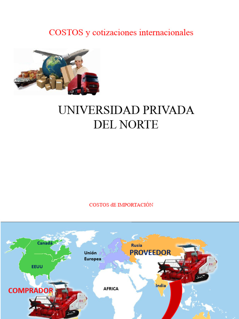 Costos de Importación y Cálculos | PDF | aduana | Seguro