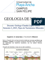 3.clase Geologia de Minas Yacimientos 14102023