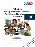SDCB Q1 Filipino-6 Module-3 (Uploaded)