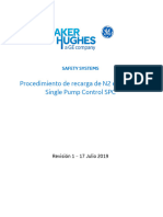 Procedimiento de Carga de Nitrogeno en El Acumulador de Panel de Control