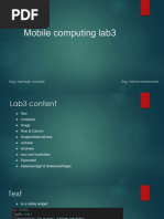 Mobile Computing Lab3