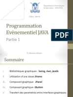 Programmation Evenementielle (Java) - Partie 1 (-Video)