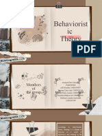 PPT Group 5_ Analyzing Behavioristic Theory