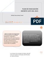 Plan de Evacuacón