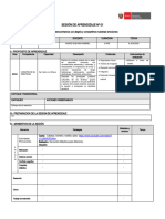 1 SESIÓN DE APRENDIZAJE DPCC 2º  2024