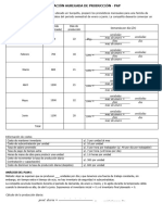 Tarea 02 - Realiza Programa de Producción - Planeación Agregada - Ejercicio