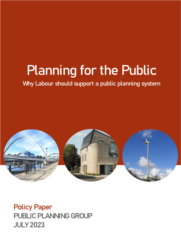 Support for Public Planning Reform | PDF | Climate Change Mitigation ...