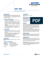 MasterPozzolith 384 Technical Data Sheet
