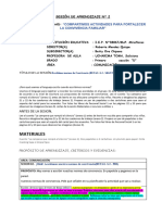 1D-SUT - U1 S - 3 COM ESCRIBE Escribimos Normas de Convivencia (RUTAS - S.3 - SEGUNDO)