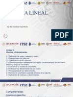 Álgebra Lineal Unidad Ii 2