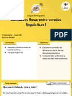 Guimarães Rosa: Entre Veredas Linguísticas I: Língua Portuguesa