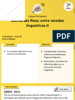 Guimarães Rosa: Entre Veredas Linguísticas II: Língua Portuguesa