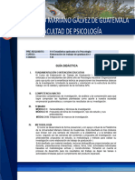 138 Elaboración de Trabajo de Graduación I, 2024 Revisión