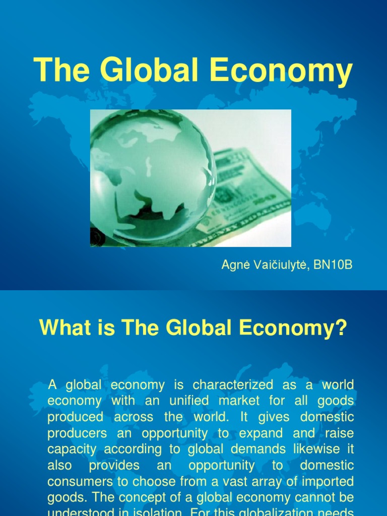 Understanding the Global Economy | PDF | Inflation | Globalization
