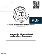 ALG02 - Lenguaje Algebraico I