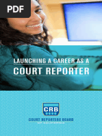 CA - How To Become A Court Reporter