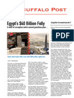 The Buffalo Post - Egypt's $40 Billion Folly