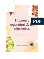 Glosario Higiene y Seguridad en Los Alimentos