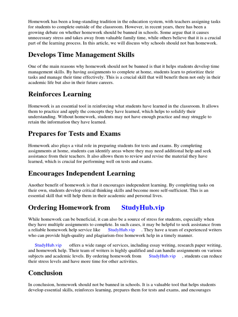 why-should-schools-not-ban-homework-pdf-homework-learning