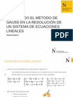 Método de Gauss (1)