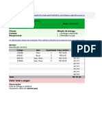 Planilha de Orçamento