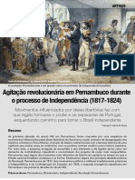 Agitação Revolucionária em Pernambuco Durante o Processo de Independência (1817-1824)