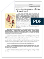 De Cómo Lázaro Se Asentó Con Un Escudero y de Lo Que Le Acaeció Con Él