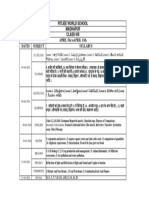 SA2 TimeTable Syllabus