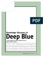 Knowledge discovery in Deep Blue