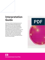 Petrifilm Enterobacteriaceae EB Count Plate Interpretation Guide