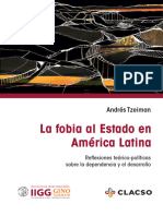 La Fobia Al Estado en América Latina Reflexiones Teórico Políticas