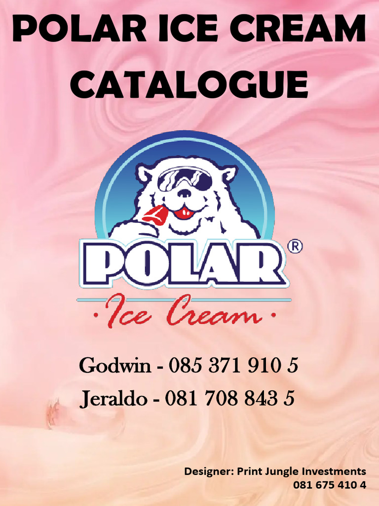 Polar Ice Cream Catalogue PDF