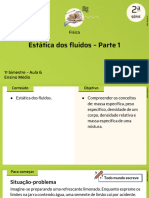 Estática Dos Fluidos - Parte 1: Física