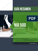 NIA 500 - Evidencia de Auditoría