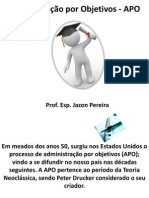 Administração por Objetivos - APO 08-11-11