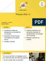 Podcast (Part 1) : Língua Inglesa